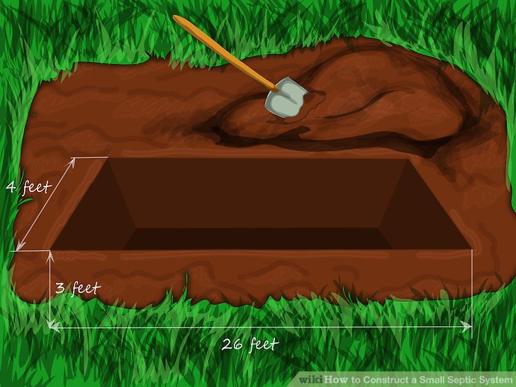 نحوه ساخت یک سیستم سپتیک کوچک 5