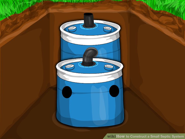 نحوه ساخت یک سیستم سپتیک کوچک 10