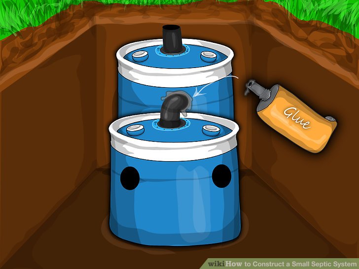 نحوه ساخت یک سیستم سپتیک کوچک 11