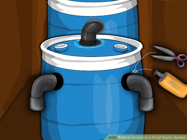 نحوه ساخت یک سیستم سپتیک کوچک 13