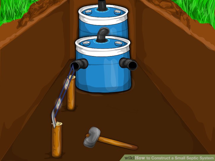 نحوه ساخت یک سیستم سپتیک کوچک 17