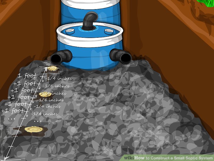 نحوه ساخت یک سیستم سپتیک کوچک 19