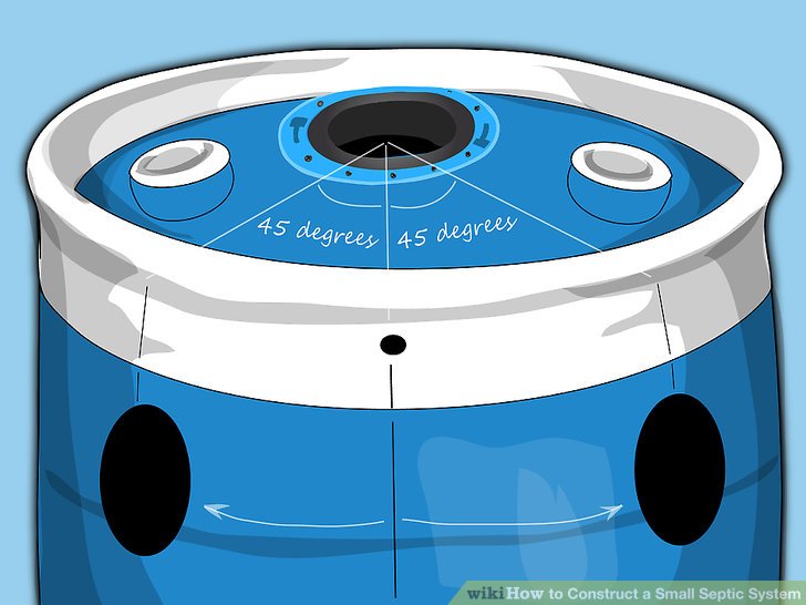 نحوه ساخت یک سیستم سپتیک کوچک 4