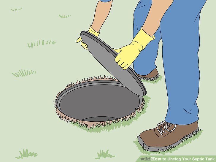 چگونه سپتیک تانک خود را باز کنیم 1