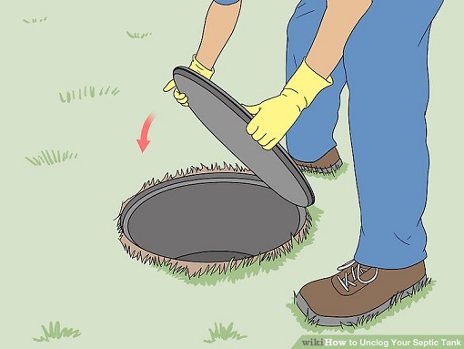 چگونه سپتیک تانک خود را باز کنیم 13
